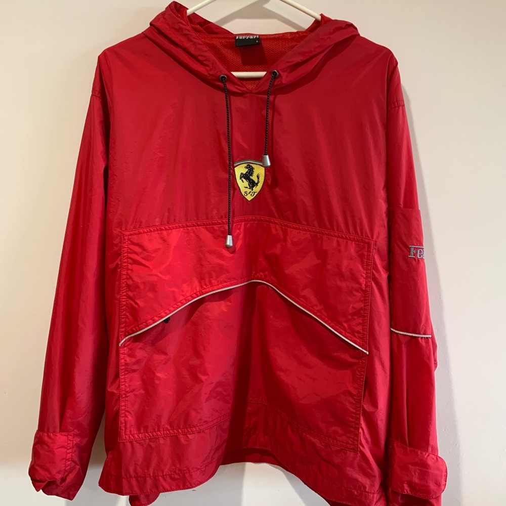 Ferrari Hooded Pullover Jacket